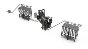 Render square silos.164