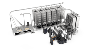 Roasting plant overview